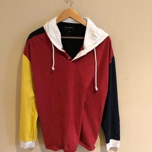 Large Colorblock hoodie from pacsun